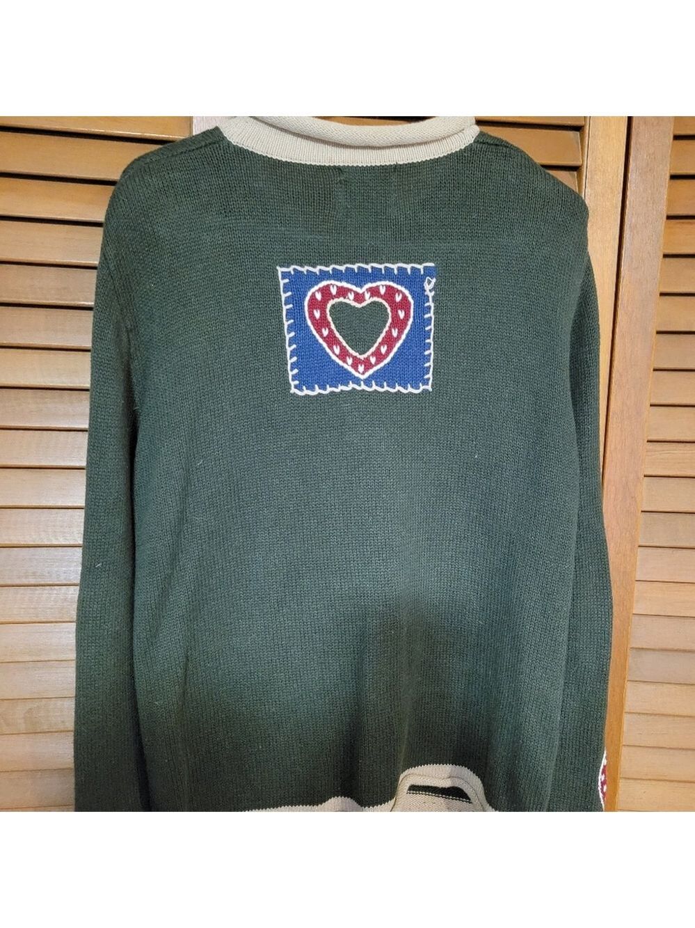 Christopher & Banks Christmas Sweater Cardigan Womens L - Picture 8 of 8